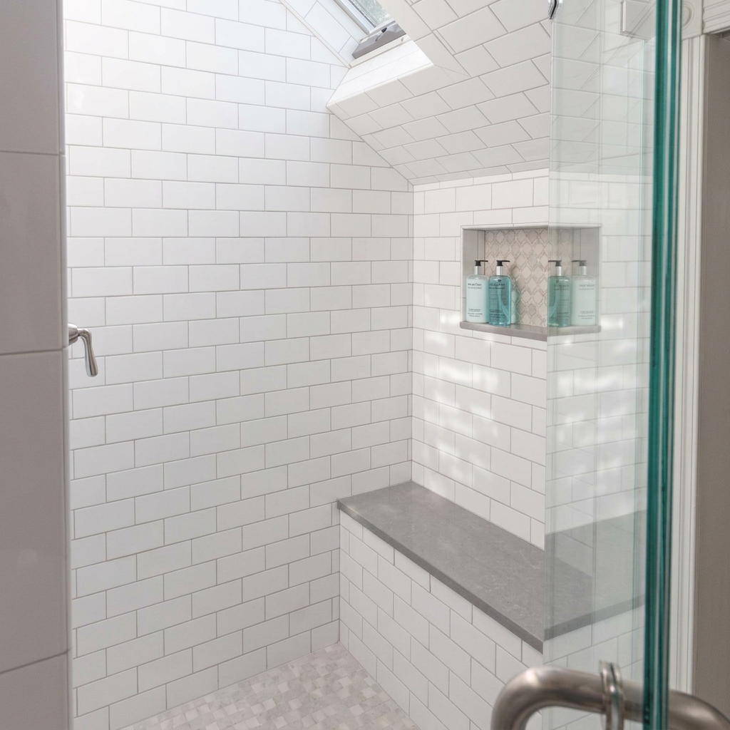 Attic Dormer Subway Shower