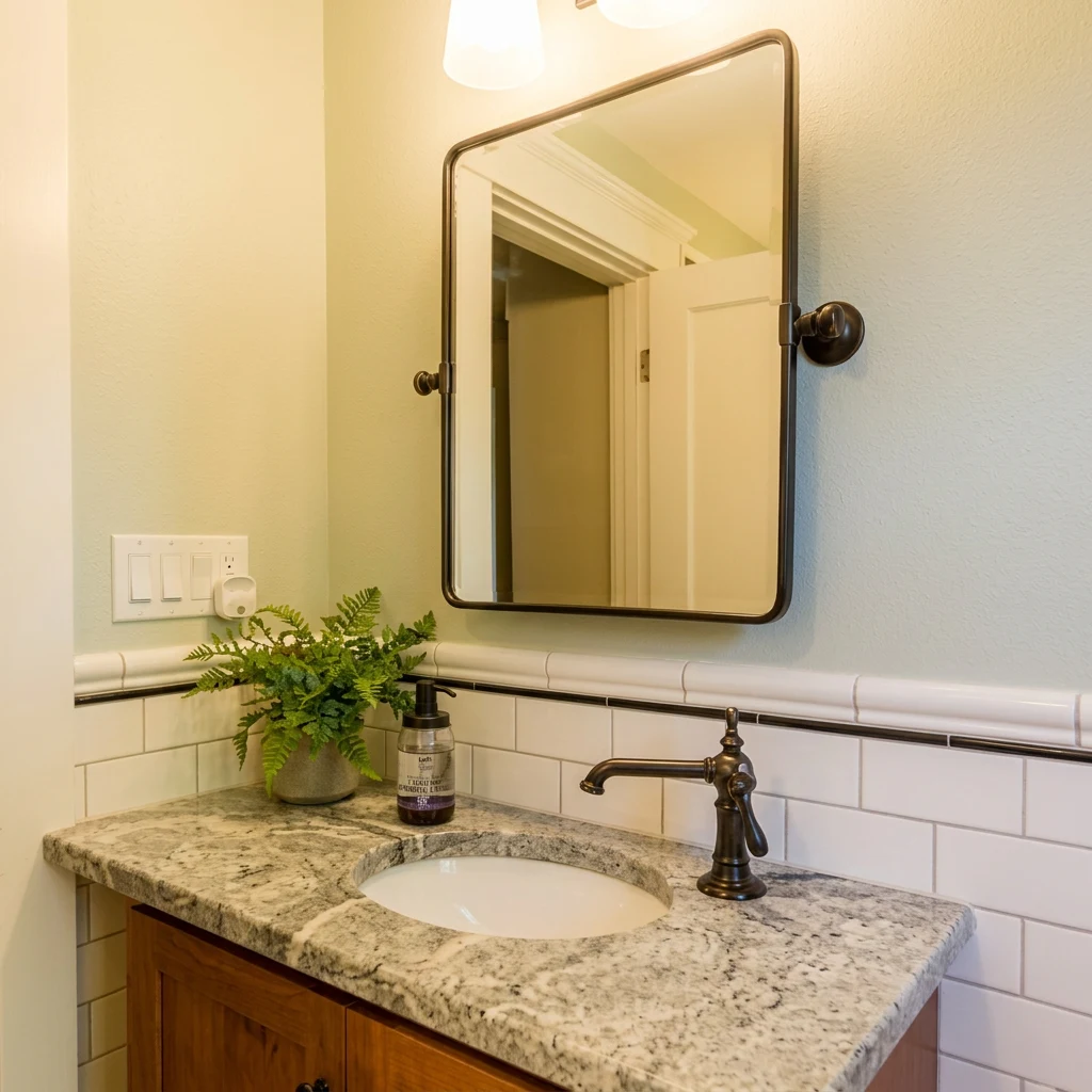 Belmont Craftsman Vintage Bath — view 3