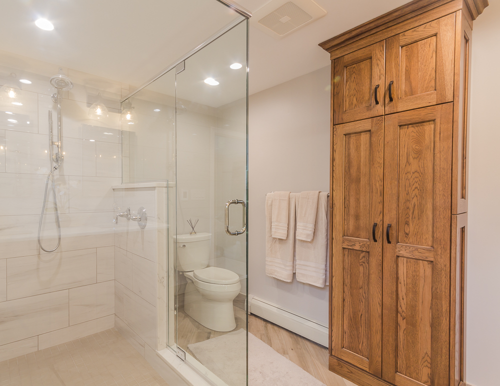 Reading Transitional Driftwood Vanity Bath — view 5