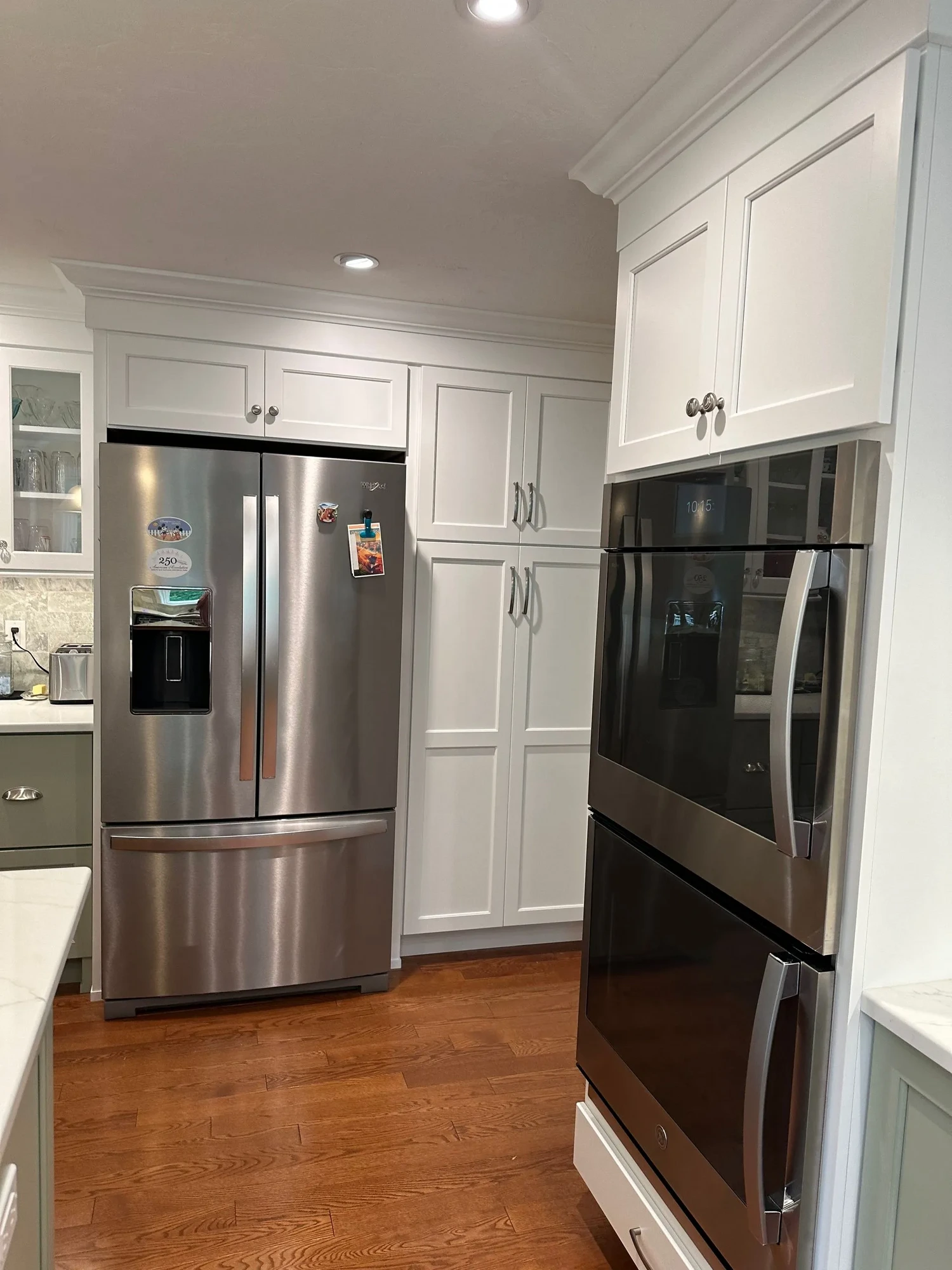 Hudson Sage & White Two-Tone Kitchen — view 20