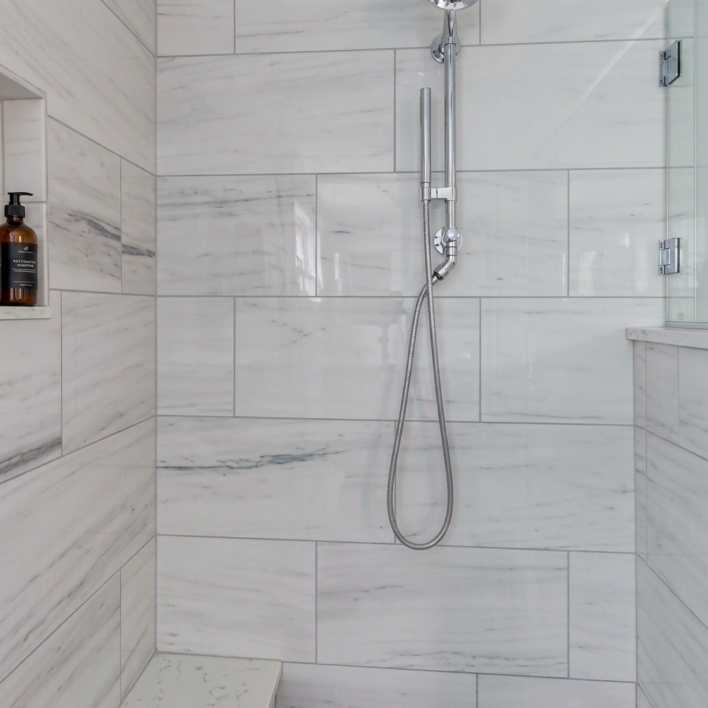 Concord Lavender Powder Room — view 2