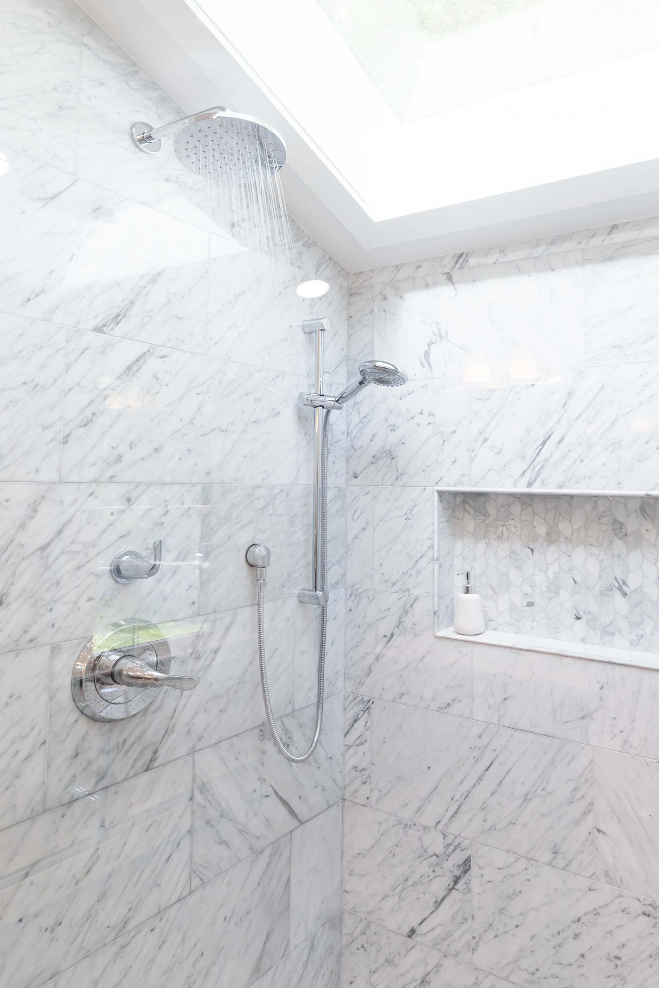 Wayland Skylit Marble Spa Master Suite — view 5