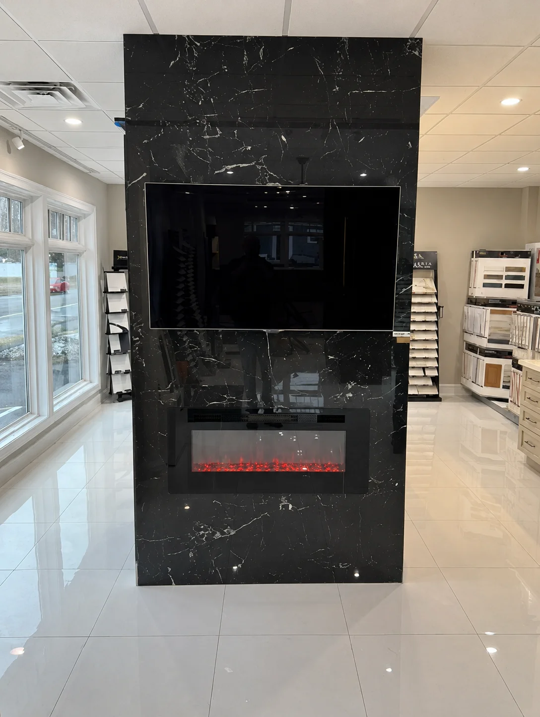 Sleek Kitchen & Bath showroom — Modern vignette