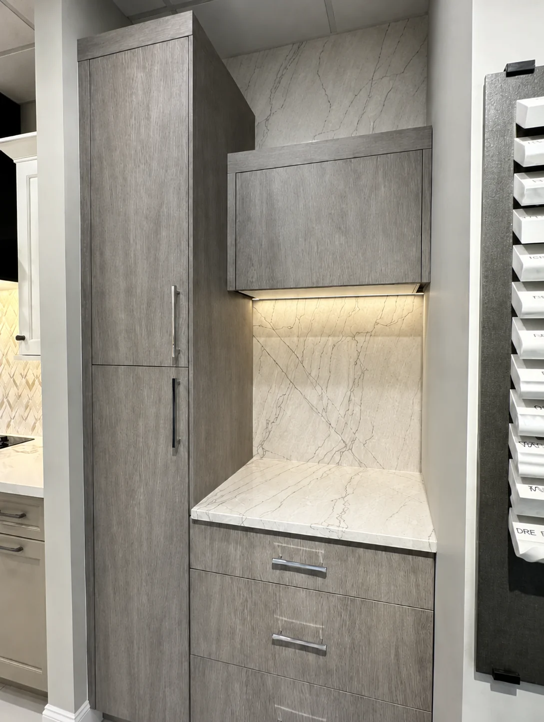 Sleek Kitchen & Bath showroom — Modern vignette