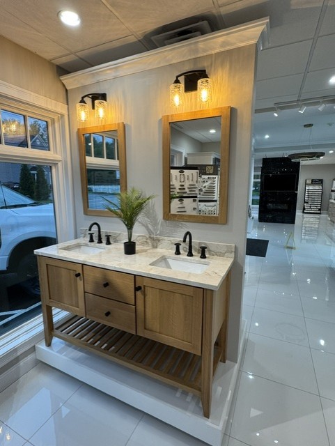 Sleek Kitchen & Bath showroom — Modern vignette