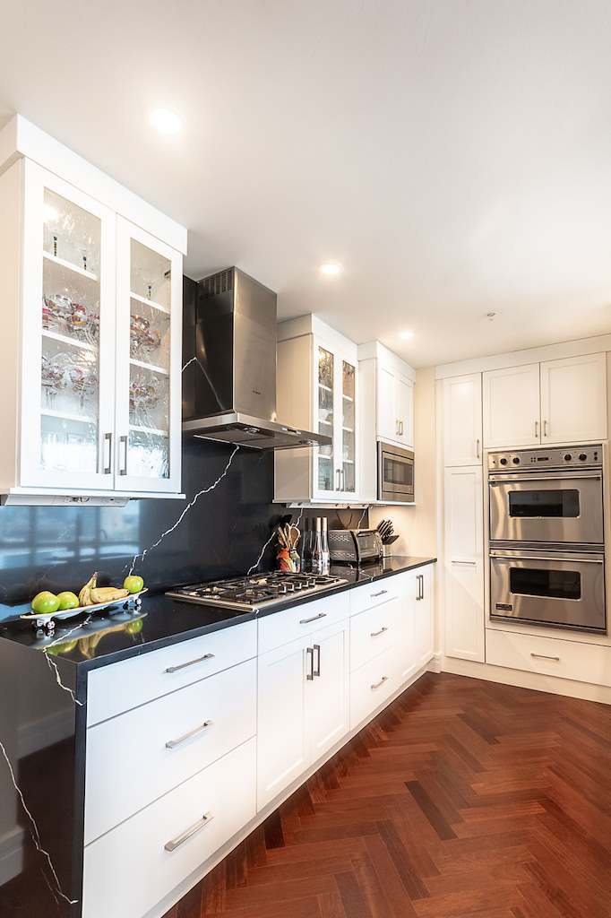 Boston High-Rise Condo Kitchen & Bath