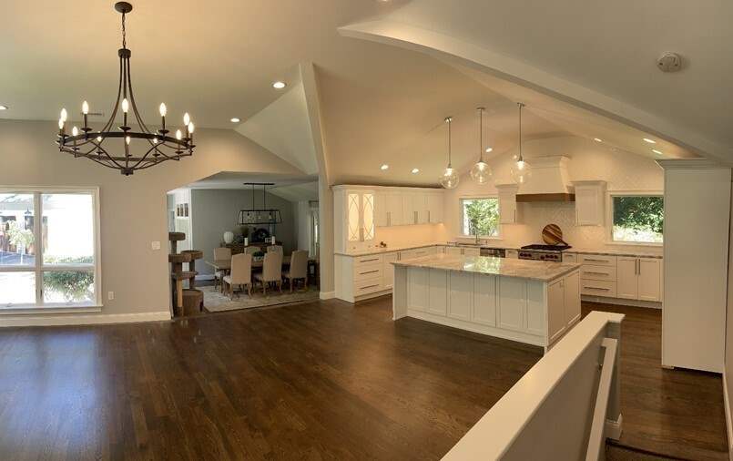 Concord Vaulted-Ceiling Cottage Kitchen — view 2