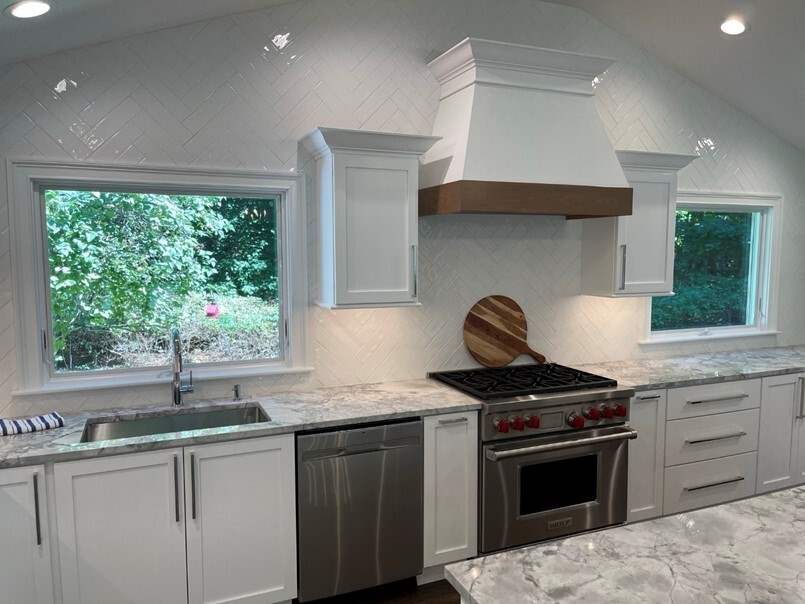 Concord Vaulted-Ceiling Cottage Kitchen — view 10