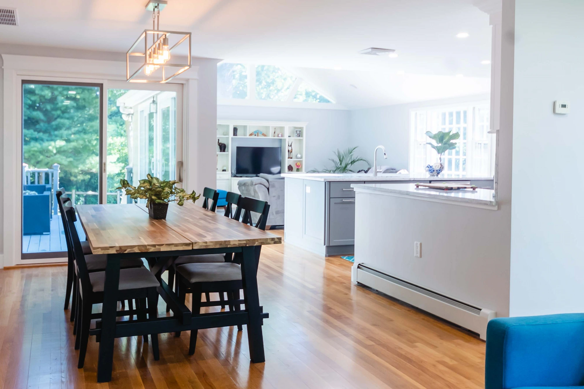 Wayland Warm Wood & White Kitchen — view 2