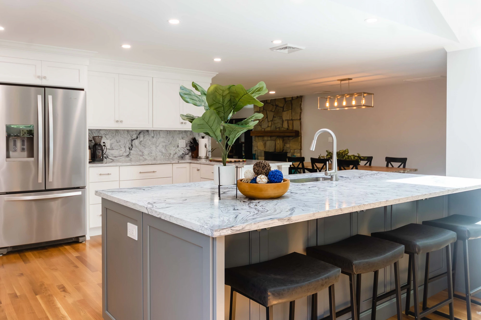 Wayland Warm Wood & White Kitchen — view 6