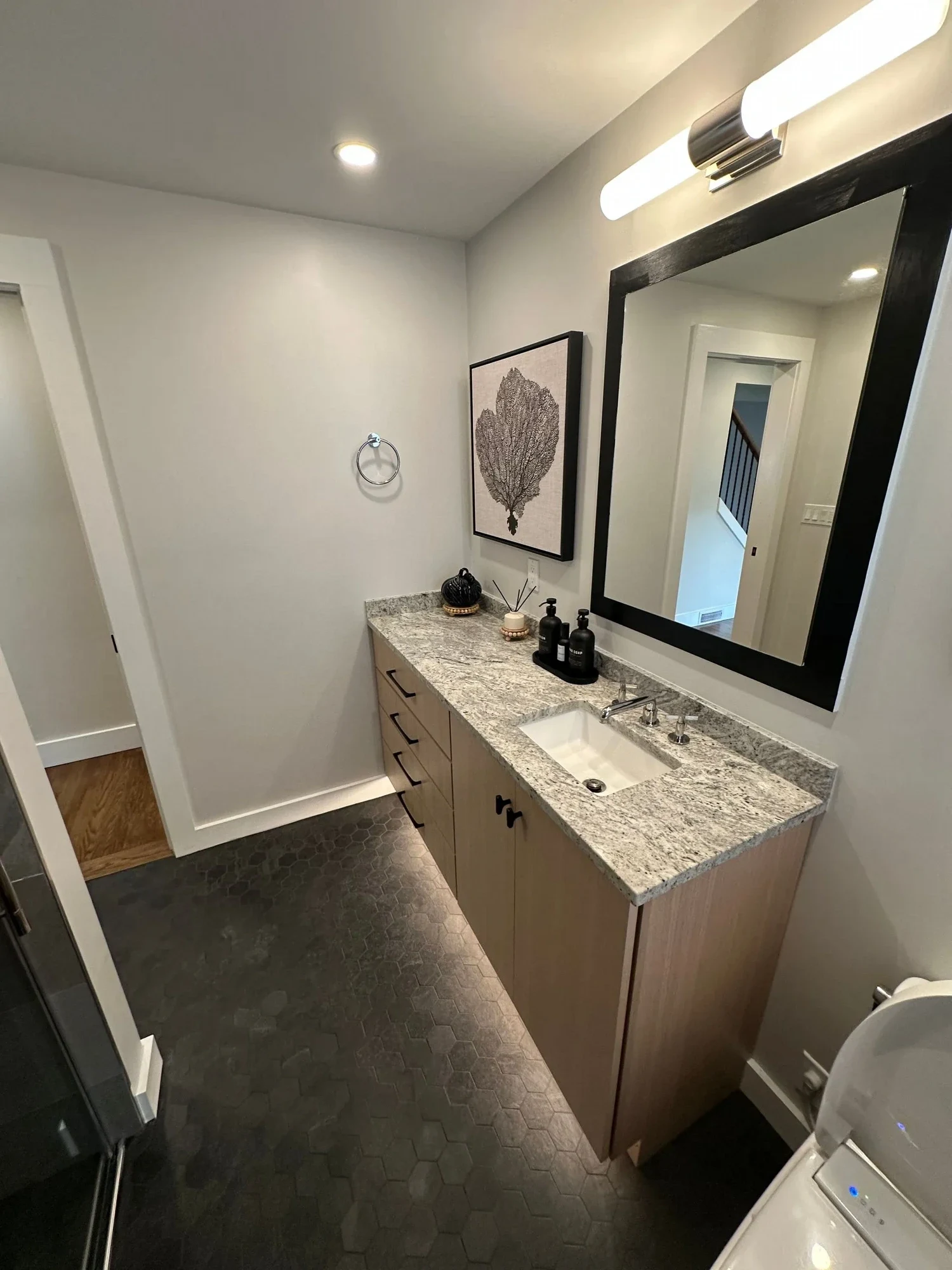 Wayland Whole-Home Refresh w/ Navy Island Kitchen — view 8