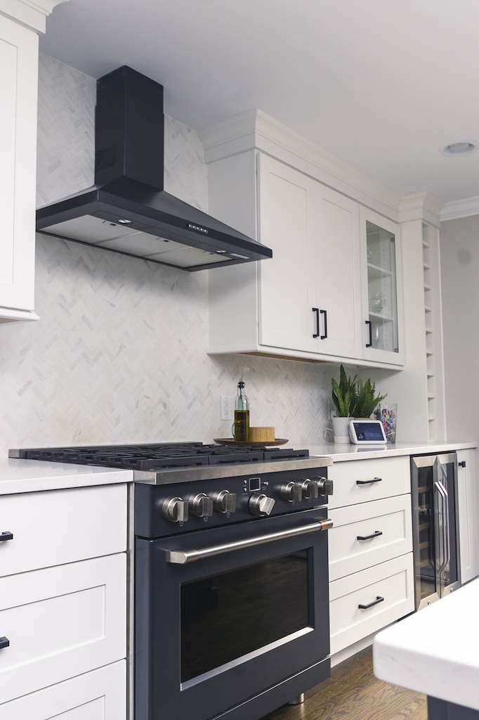 Waltham White Shaker Farmhouse Kitchen — view 2