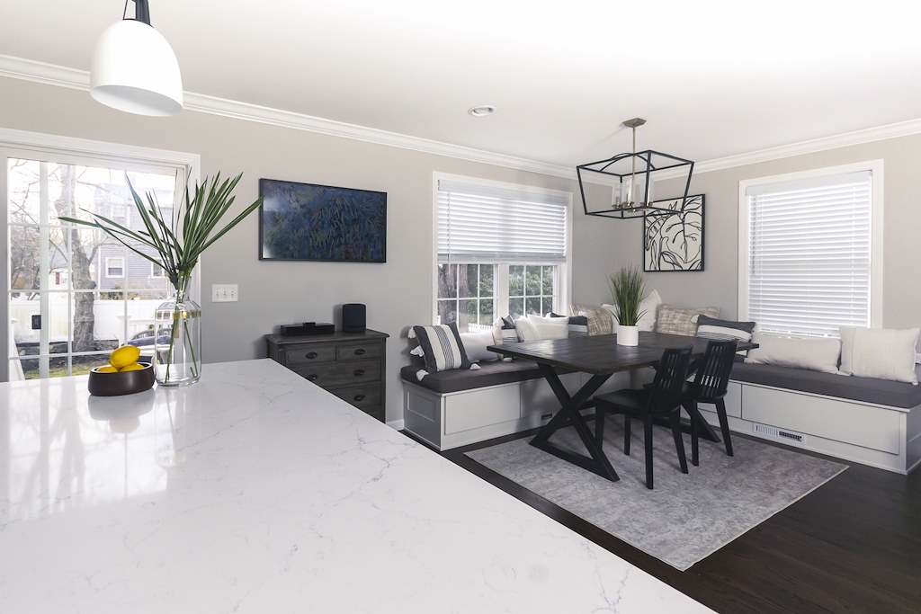 Waltham White Shaker Farmhouse Kitchen — view 6